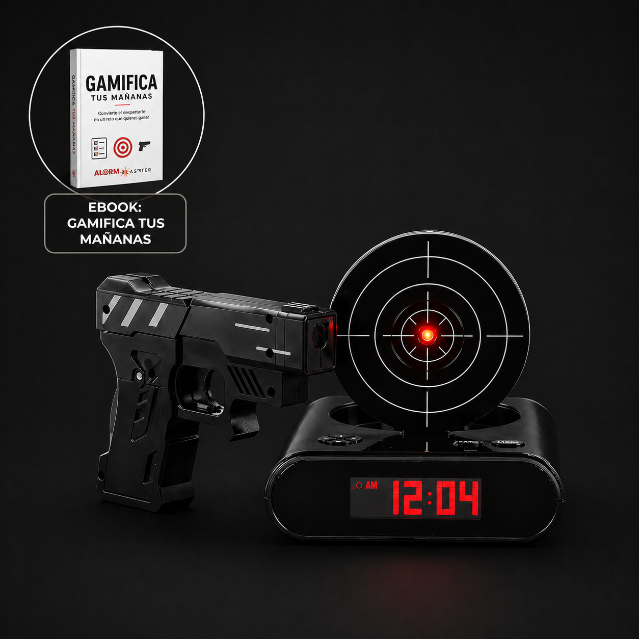 AlarmBlaster™ Despertador Interactivo