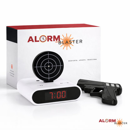 AlarmBlaster™ Despertador Interactivo