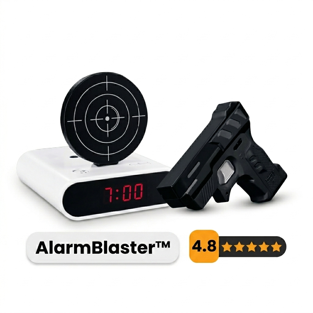 AlarmBlaster™ Despertador Interactivo